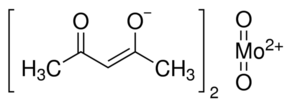 Bis(acetylacetonato)dioxomolibdenum(VI) - CAS:17524-05-9 - Molybdenum(VI) oxide bis(2,4-pentanedionate), Bis(2,4-pentanedionato)molybdenum(VI) Dioxide, Acetylacetone Molybdenum(VI)dioxy Salt, 49O2(acac)2, 49lybdenum diacetylacetonate dioxide, 49lybdenum d